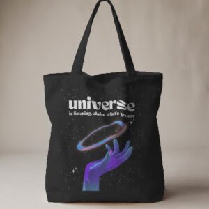 Manifest Black Tote Bag